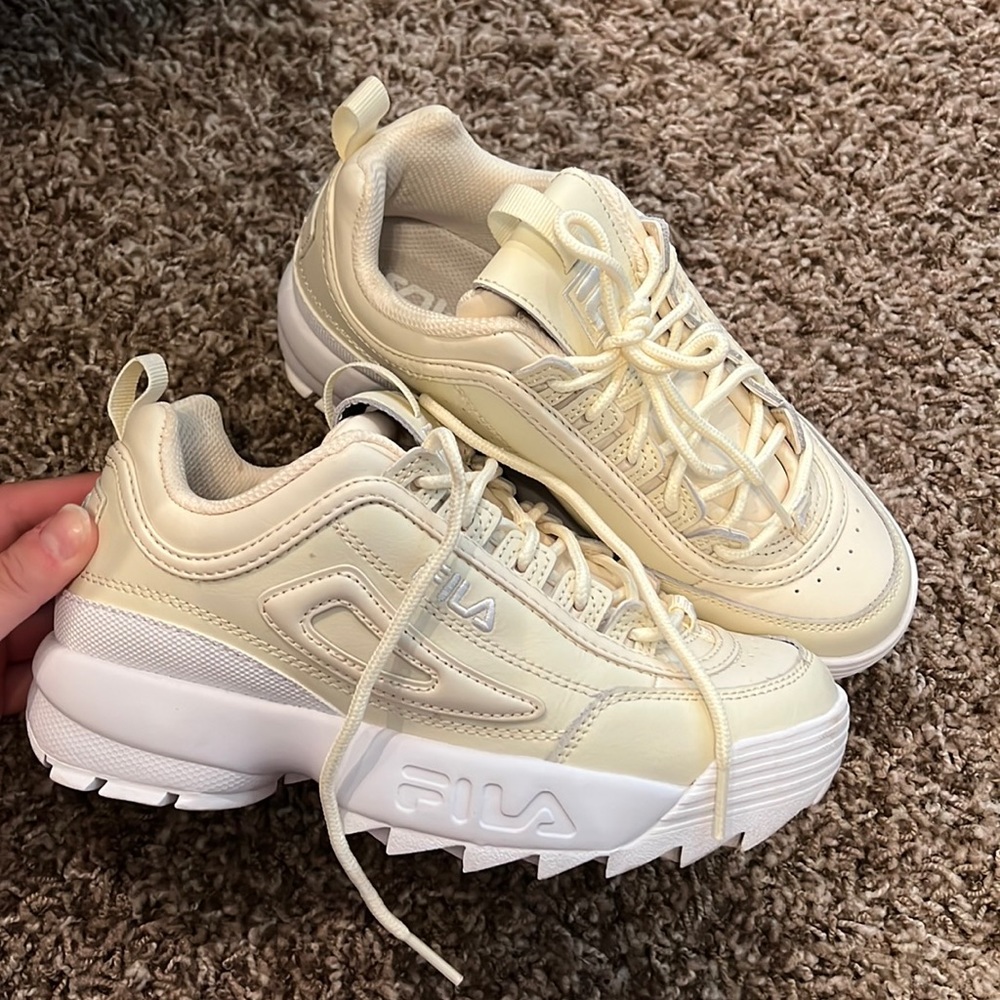 Fila Disrupter II sneakers - off white